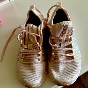 Under Armour light pink girl shoes